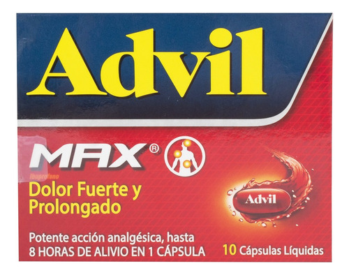 Advil Max 10 Cápsulas Blandas