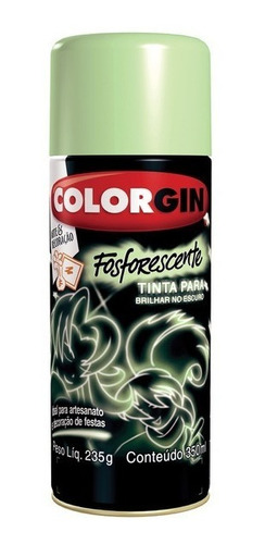Spray Fosforescente Em Spray Colorgin 350ml