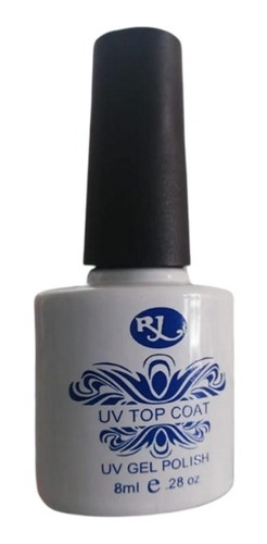 Top Coat Para Gel Semipermanente De 8 Ml Uv Led