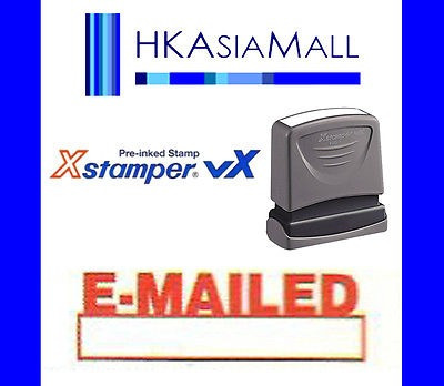 Xstamper Vx {correo Electrónico} Uno Mismo-que Entinta Roja 