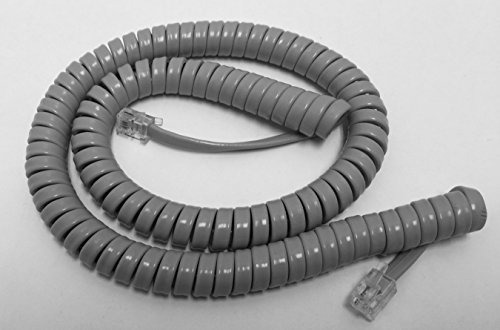 El Telefono Voip Lounge 12 Pies Delfin Gris Cable Del Auri