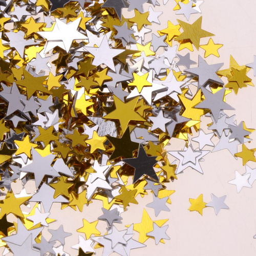 Confeti De Mesa De Estrellas 4 Piezas