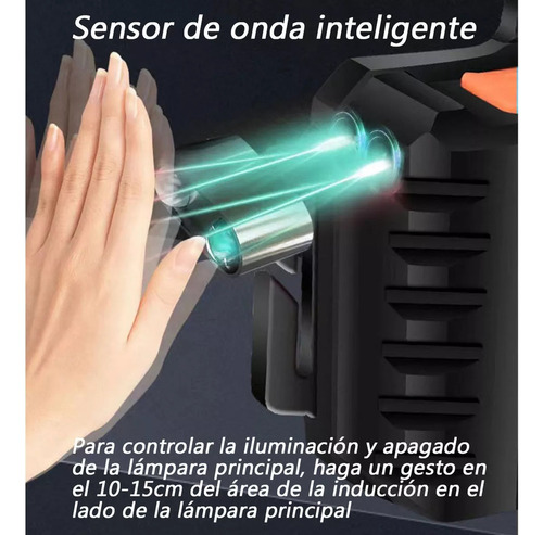 Lampara Minero Recargable Y Potente De Caceria Led