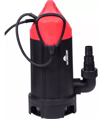 Bomba Submersível Água Suja Ou Limpa 1hp - 750w Potente Cor Preta 127v
