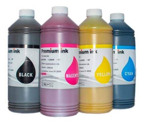 Tintas Epson 100% Iguales A Las Originales Envase De 1lt.
