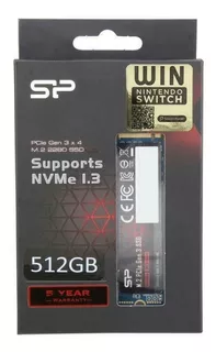 Silicon Power 512gb Nvme M.2 Pcie Gen3x4 2280 Tlc R/w Up To