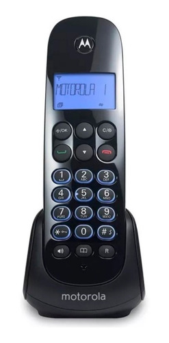 Imagen 1 de 2 de Teléfono inalámbrico Motorola M750 negro