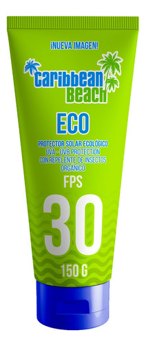 Protector Solar Caribbean Beach Fps30 Repelente Insectos150g