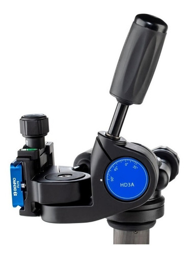Imagen 5 de 10 de Cabezal Benro Metalico Hd3a De 3vías Paneo Tilt Soporta 10kg