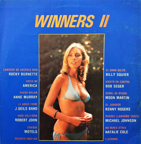 Winners 2 - Motels - Bob Seger - América  Lp 