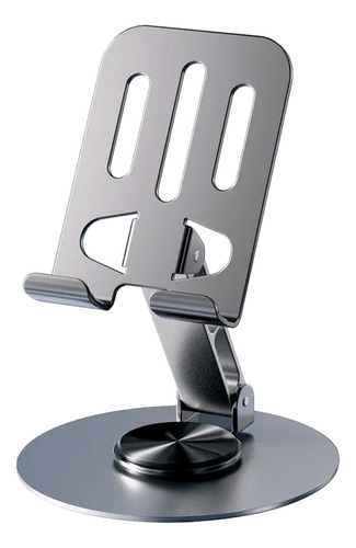 Igad Soporte Plegable Ajustable Portátil 360° Para Celulares Y Tablet De 6 A 8 Pulgadas Compatible Con, iPhone, Samsung, Xiaomi, Kindle Y Más