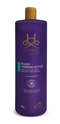 Hydra Groomers 900 G Flash Thermo Active Máscara Cães Gatos