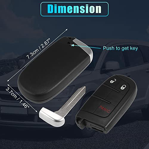 Control Remoto De Entrada Sin Llave De Repuesto X Autohaux M