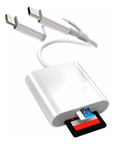 Lector De Tarjetas De Memoria Usb C Adaptador Otg Usb 2 En 2