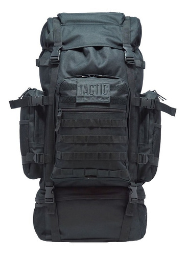Imagen 1 de 8 de Mochila Mochilero 70 Lts Camuflada Reforzada Camping Viaje