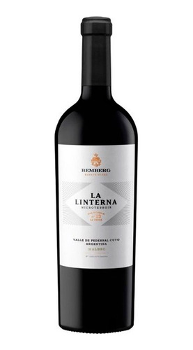 Vino Bodega Bemberg La Linterna Malbec Pedernal X 750cc