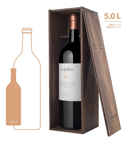 Don Juan Reserva Blend Rehoboam 1 x 5 Litros de Viña Las Perdices