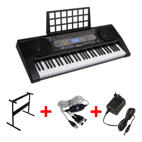 Organo Teclado Musical Mk902 61 Teclas + Cable Midiusb + Pie