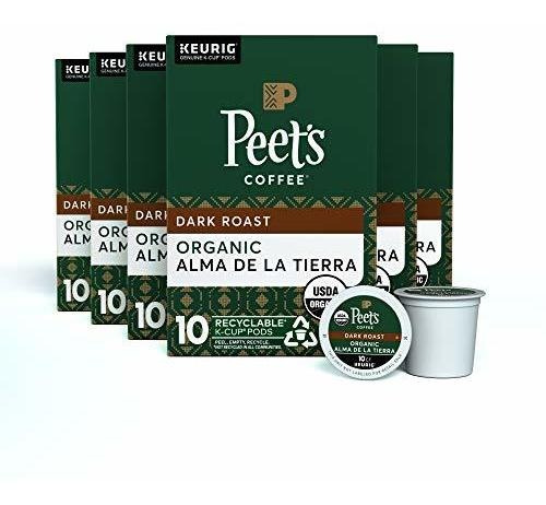 Peet Café Orgánico Alma De La Tierra, Oscuro Asado, 60 Unida