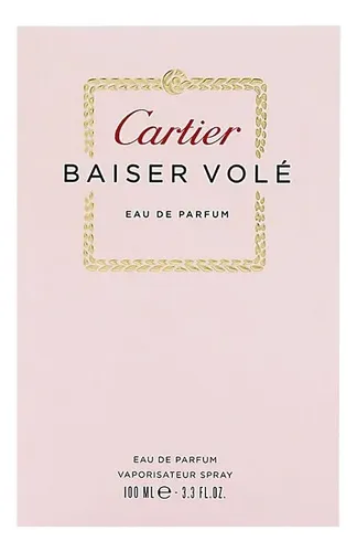 Perfume Cartier Baiser Volé Eau De Parfum 100ml | Frete grátis