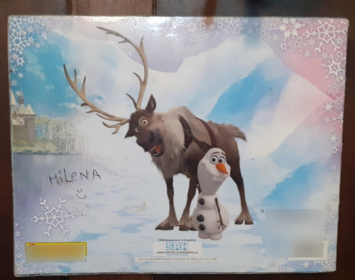 Album ** Frozen Una Aventura Congelada ** (faltan 30) (Usado)