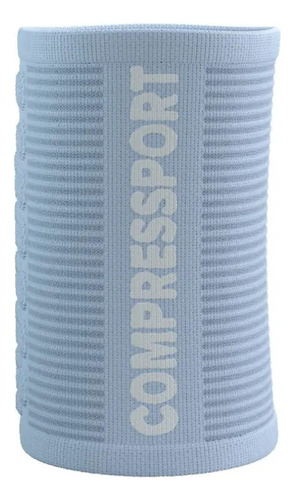 Muñequera Running Compressport Sweatbands 3d.dots Azul Wstv2