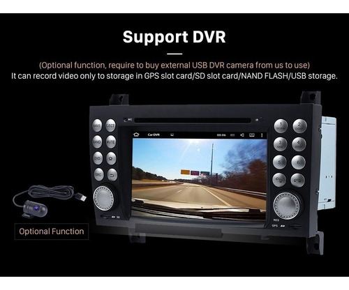 Mercedes Benz Slk 2003-2011 Estereo Dvd Gps Mirror Link Usb