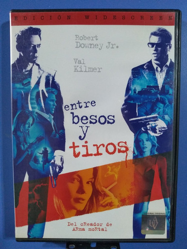 Entre Besos Y Tiros ( Robert Downey Jr. ) Dvd Original 