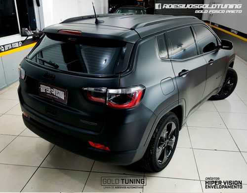 Imagem 3 de 6 de Envelopamento De Carro Preto Fosco Automotivo 4m X 1m