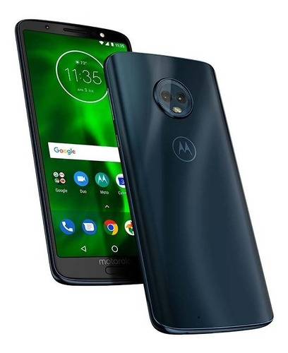 Celular Motorola Moto G6 Plus Azul 5.9  64 Gb Full Hd 8core