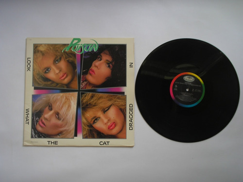 Lp Vinilo Poison Look What The Cat Dragged In Usa 1986