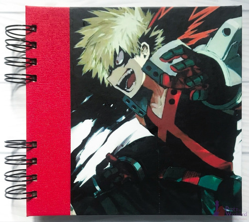 Cuaderno Artesanal De My Hero Academia - Bakugo Katsuki