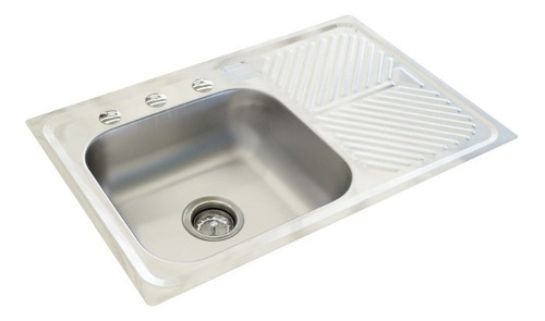 Fregadero Cocina Empotrar 1 Tina 80x52x14 M102 Der