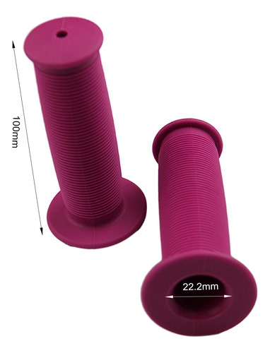 Puños De Manillar De Bicicleta, Funda De Púrpura