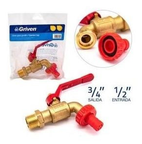 Llave Jardín 1/2 Griven Mayor Y Detal