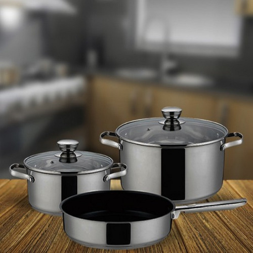 Batería De Cocina Angele, 5 Piezas, Marca Idetex