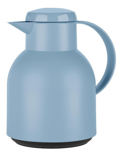 DIZISLI Termo jarra isotérmica doble pared aislante tetera de bebidas frías jarra de agua doméstica hervidor de agua al vacío jarra de café 1,6 L, azul 