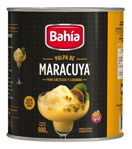 Imagen 1 de 2 de Pulpas De Maracuya Bahia Premium X 900cc - Sufin