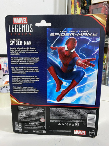 Marvel Legends Series Spiderman Andrew Garfield
