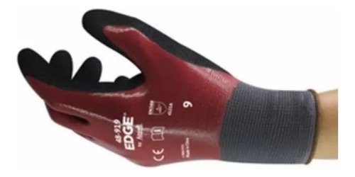 Guantes Ansell Edge 48-919 Nitrilo (10 Pares) Talla 7