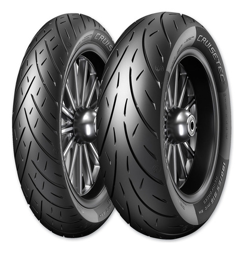 Pneu 130/80b17 + 180/55r18 Metzeler Cruisetec Harley