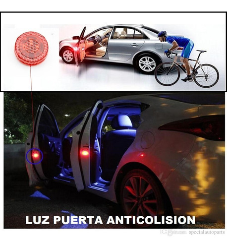 Luz Led Puerta De Carro Anticolision 02 Pz Entrega Inmediata