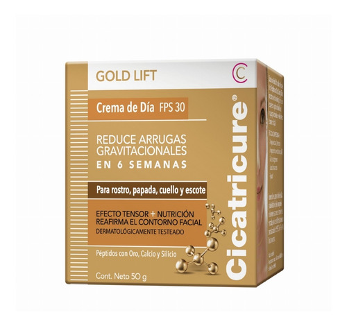 Cicatricure Gold Dia 50g + Contorno Gol - g a $1238