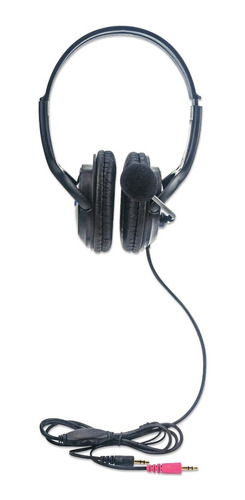 Manhattan 179317 Stereo-headset Con Micrófono Espiga 3.5mm