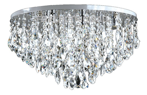 Plafon Moderno Caireles Cristal Colgante Nina 8 Luces Led