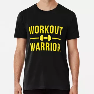 Remera Workout Warrior Gym Freak Gym Fitness Algodon Premium