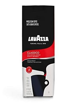 Mezcla Lavazza Clásico Grano Café Tostado Medio 12 Oz, Clási