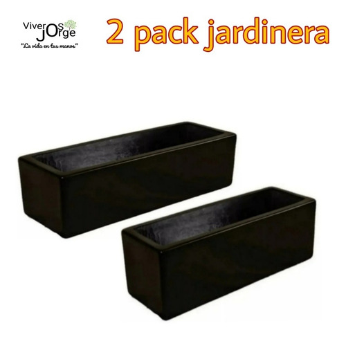 Maceta Fibra De Vidrio 120x30x30 Pack (2 Pzs)