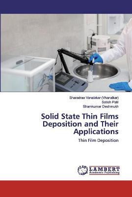 Libro Solid State Thin Films Deposition And Their Applica...