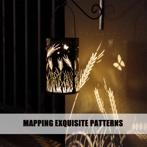 Faroles Colgantes Para Exteriores F Solar Lanterns Hollowe 1